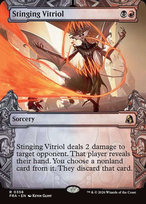 Stinging Vitriol - Reality Fracture MTG spoiler