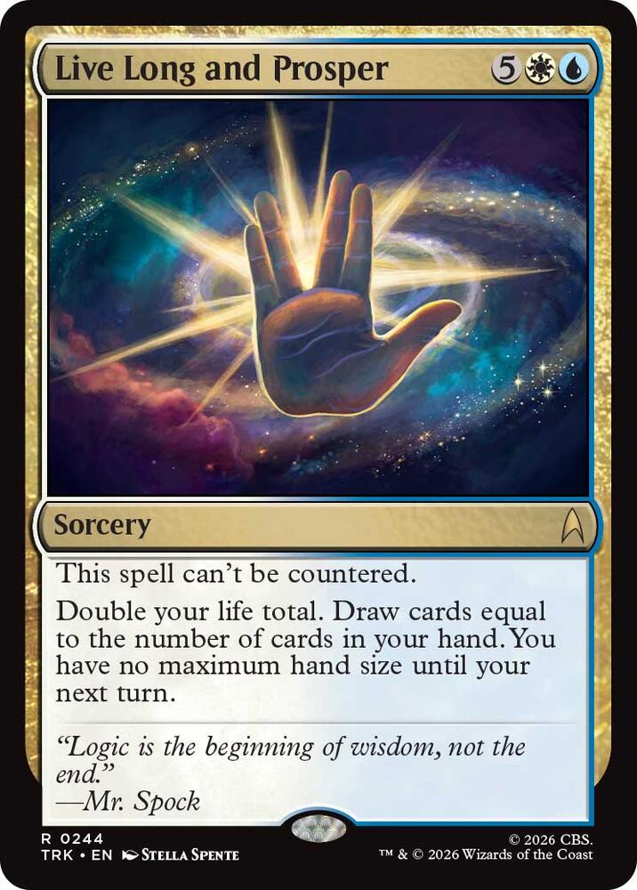 Live Long and Prosper