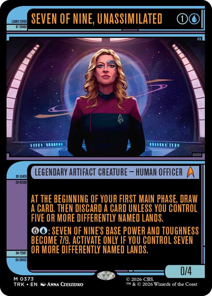 Seven of Nine, Unassimilated (Showcase)