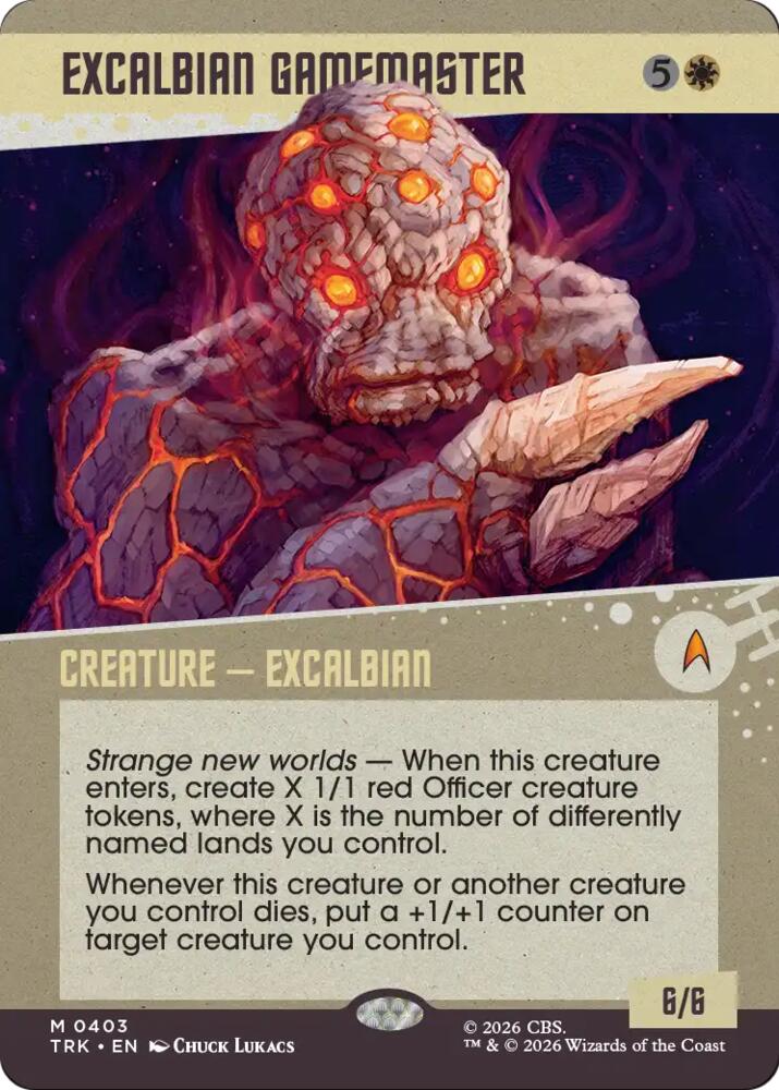 Excalbian Gamemaster (Showcase)