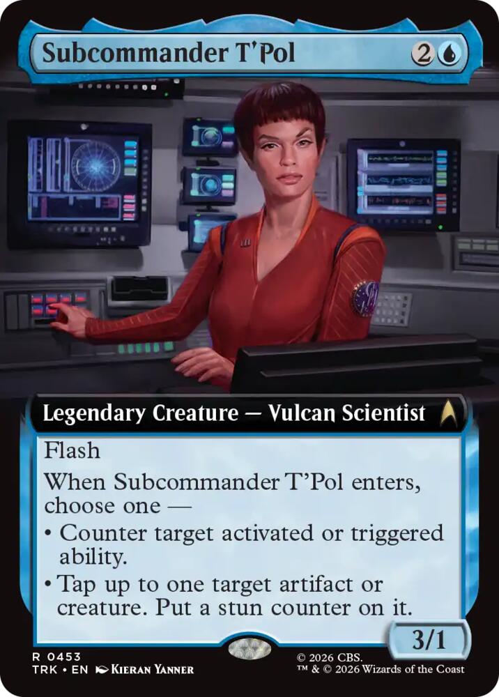 Subcommander T'Pol (Extended Art)