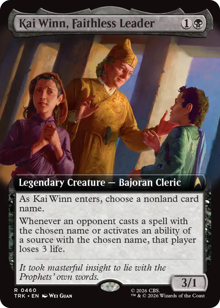 Kai Winn, Faithless Leader (Extended Art)