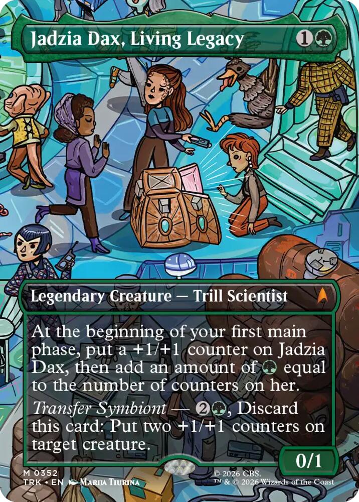 Jadzia Dax, Living Legacy (Borderless)