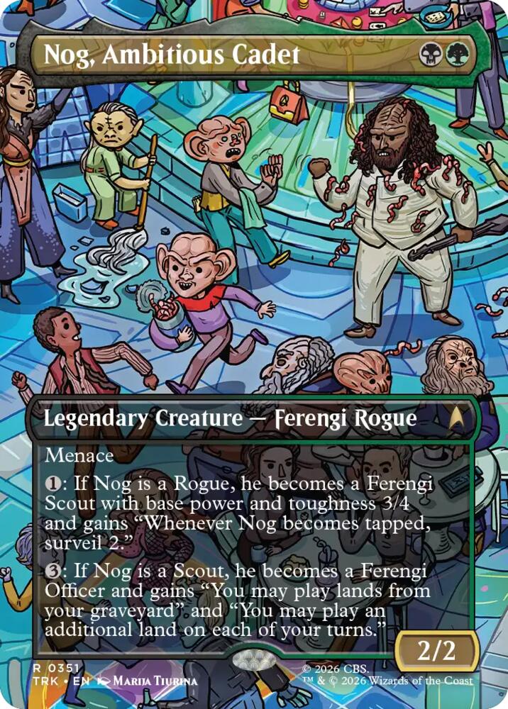 Nog, Ambitious Cadet (Borderless)