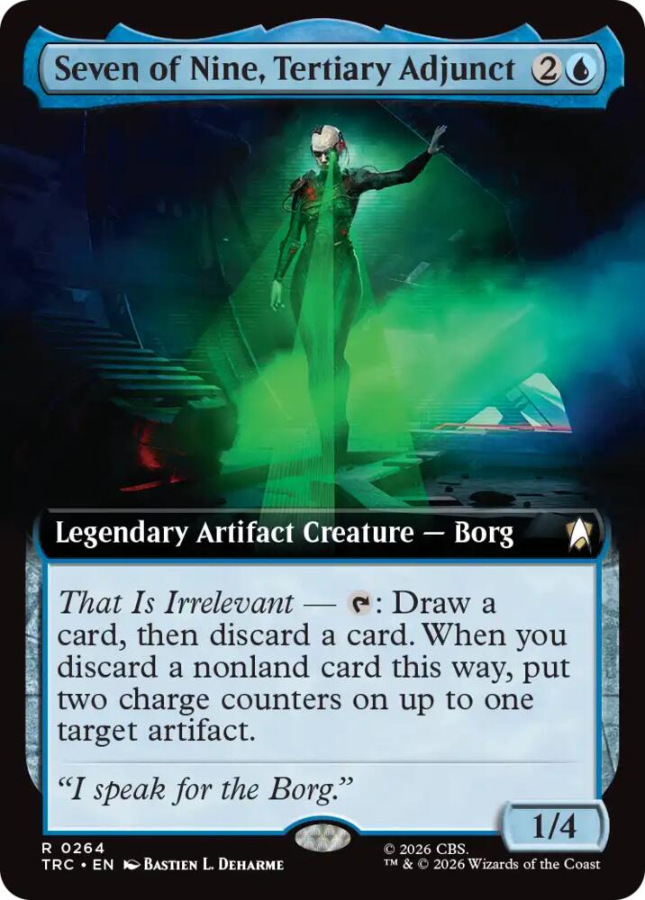 Seven of Nine, Tertiary Adjunct (Extended Art)