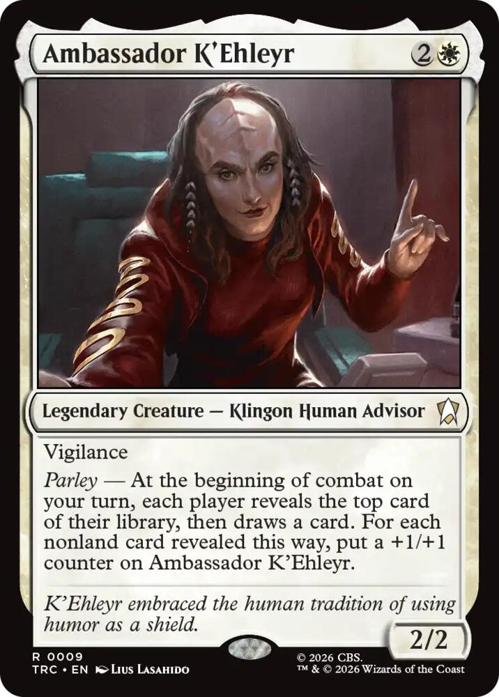 Ambassador K'Ehleyr (Surge Foil)