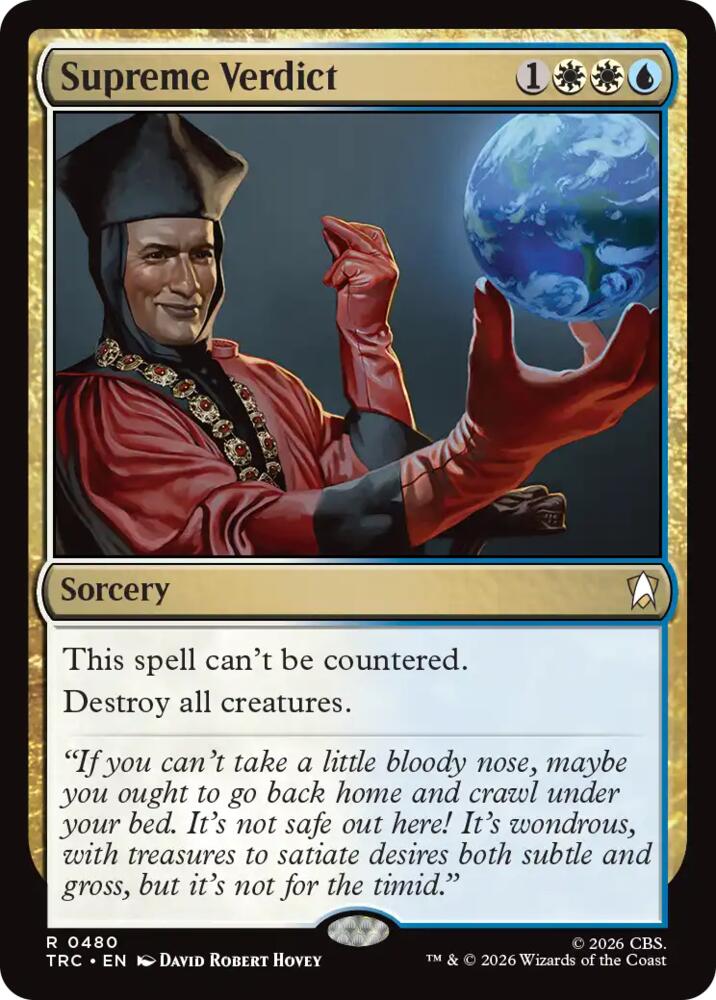 Supreme Verdict (Surge Foil)