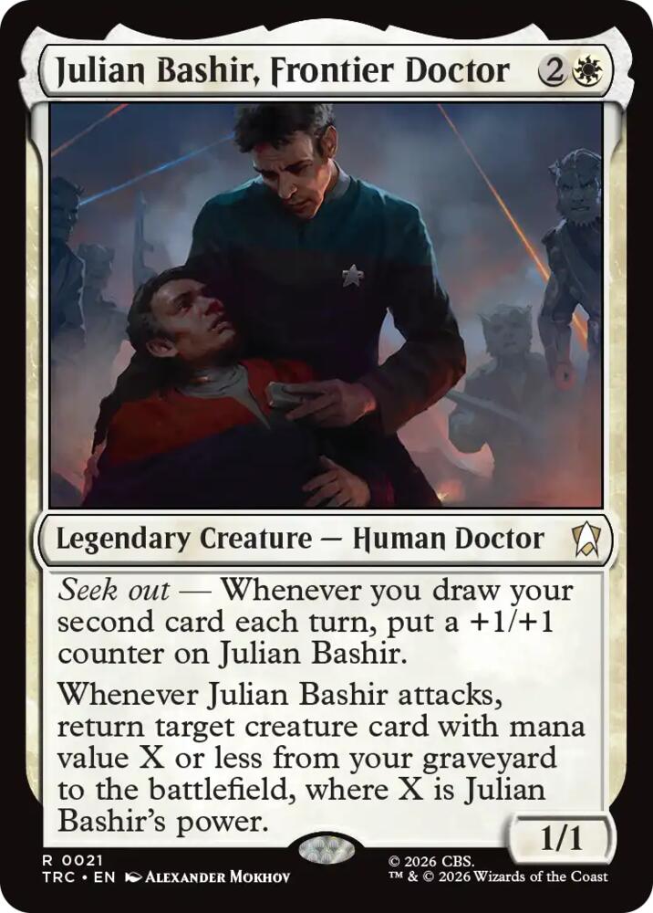 Julian Bashir, Frontier Doctor (Surge Foil)