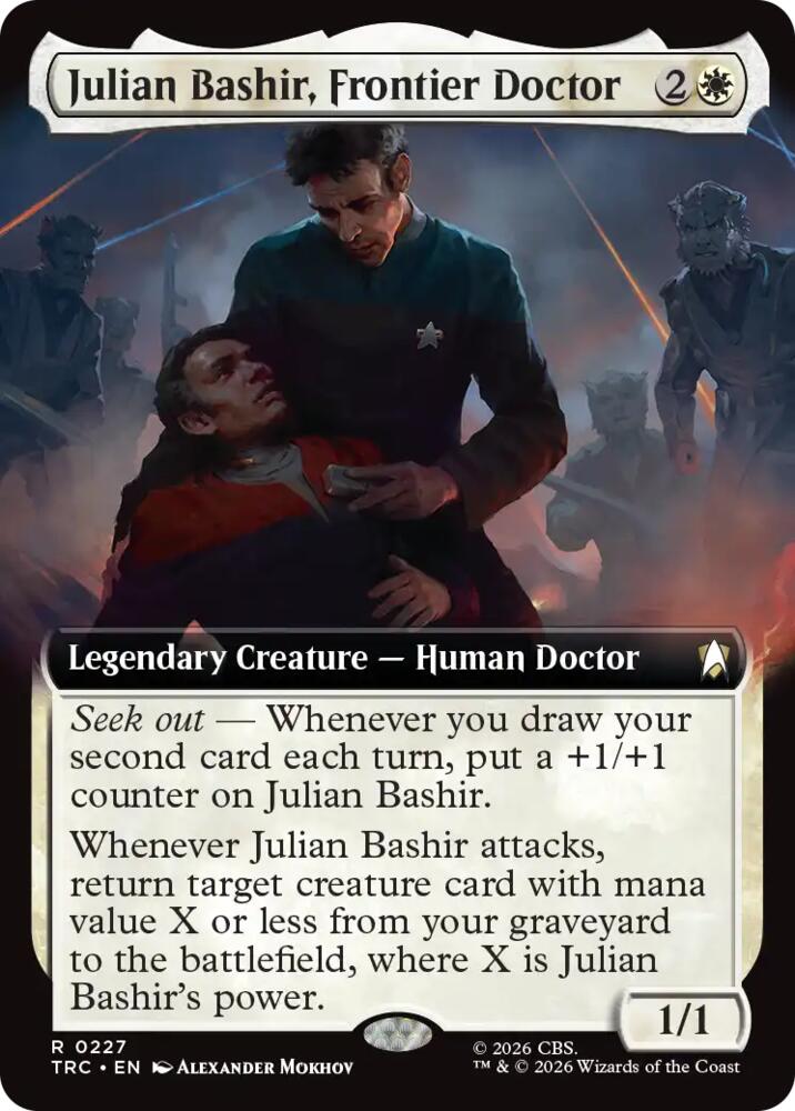 Julian Bashir, Frontier Doctor (Extended Art)