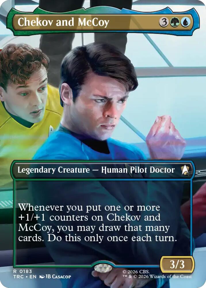 Chekov and McCoy (Borderless)