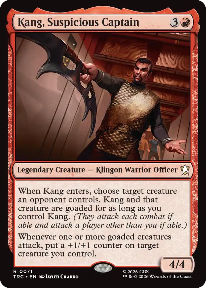Kang, Suspicious Captain (Surge Foil)