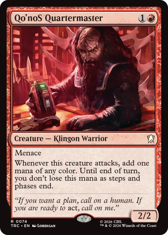 Qo'noS Quartermaster (Surge Foil)