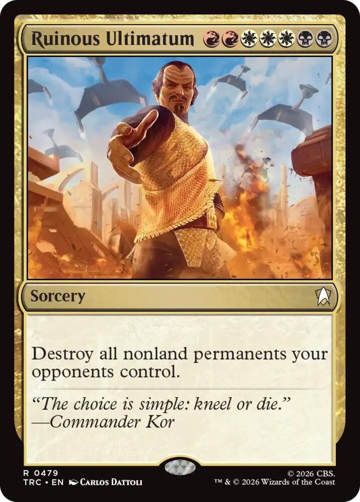 Ruinous Ultimatum