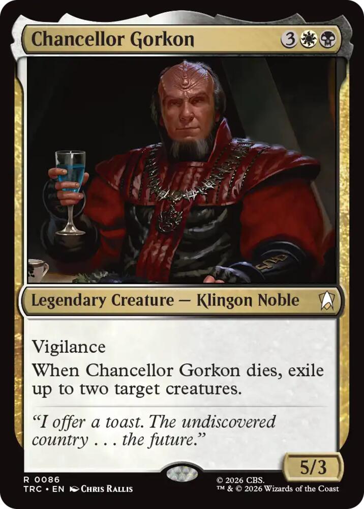 Chancellor Gorkon (Surge Foil)