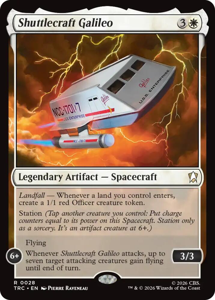 Shuttlecraft Galileo (Surge Foil)