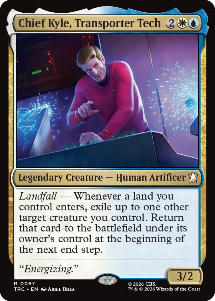 Chief Kyle, Transporter Tech (Surge Foil)