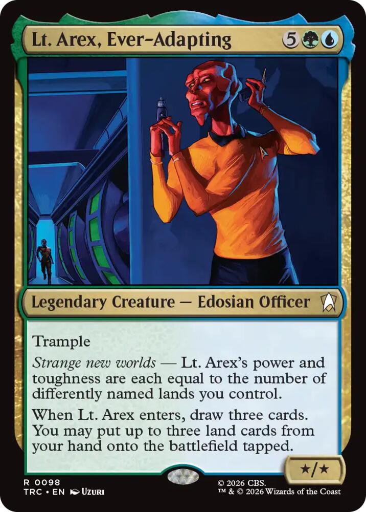 Lt. Arex, Ever-Adapting (Surge Foil)
