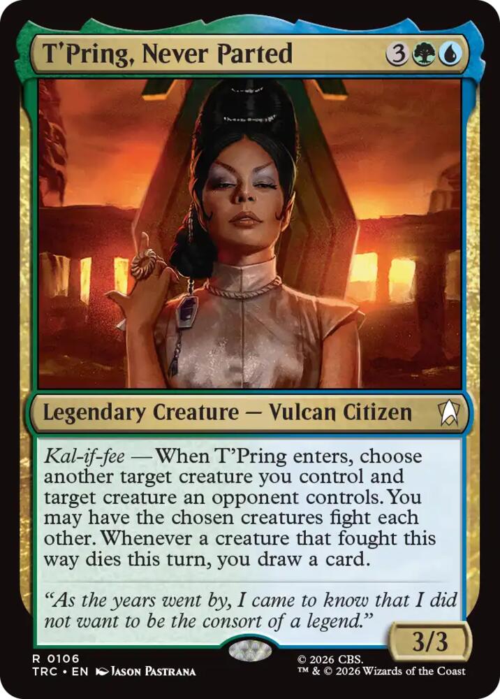 T'Pring, Never Parted (Surge Foil)
