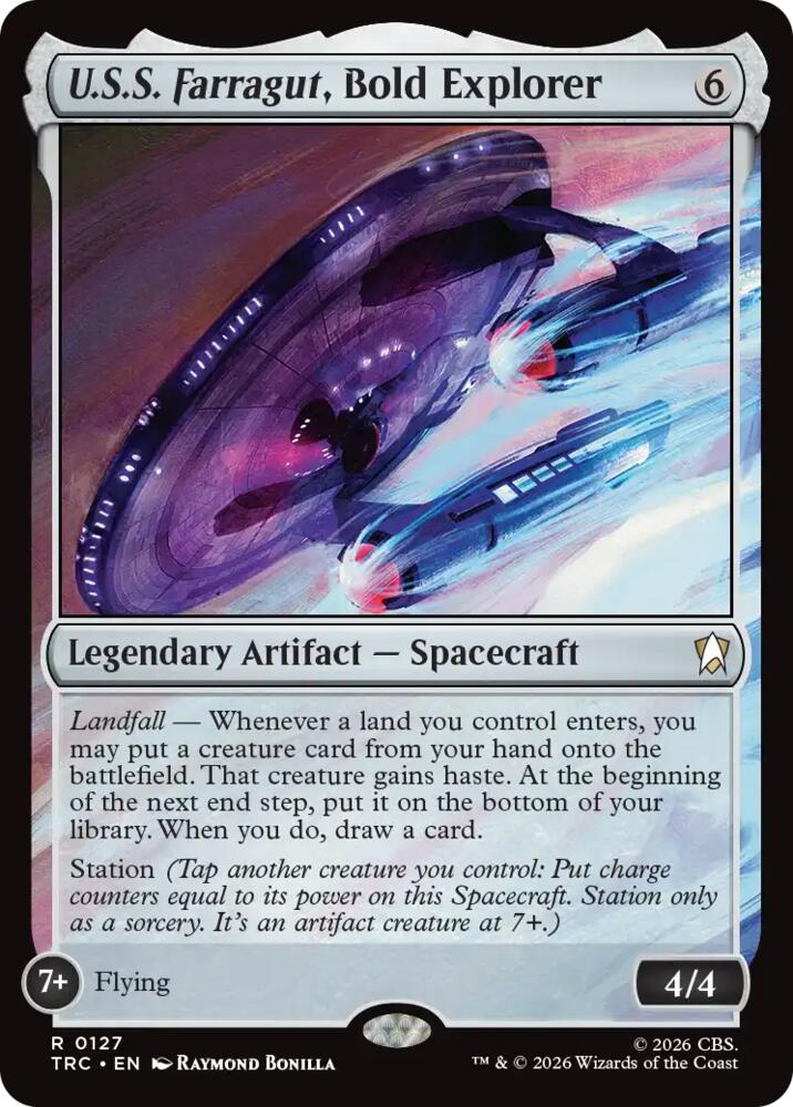 U.S.S. Farragut, Bold Explorer (Surge Foil)