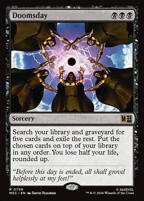 Doomsday - Marvel Super Heroes Commander MTG spoiler