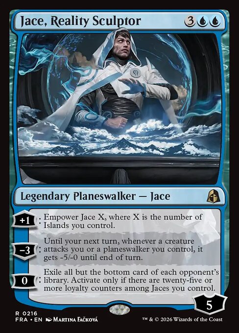 Jace, Reality Sculptor - Reality Fracture MTG spoiler