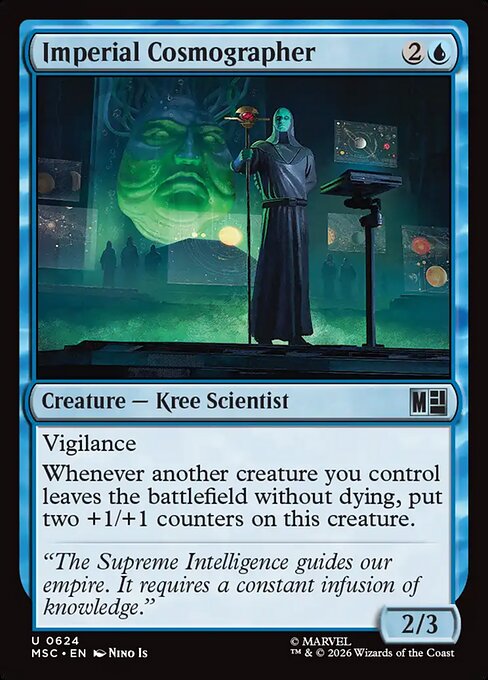 Imperial Cosmographer - Marvel Super Heroes Commander MTG spoiler