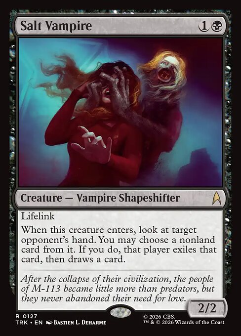 Salt Vampire - Star Trek MTG spoiler