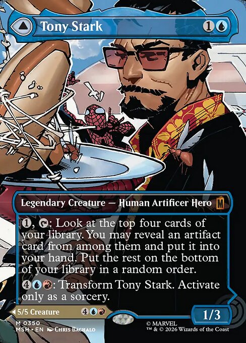 Tony Stark // The Invincible Iron Man - Marvel Super Heroes MTG spoiler