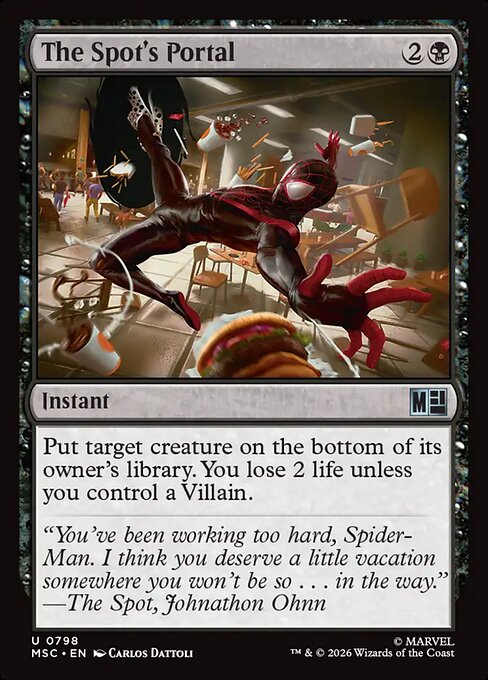 The Spot's Portal - Marvel Super Heroes Commander MTG spoiler