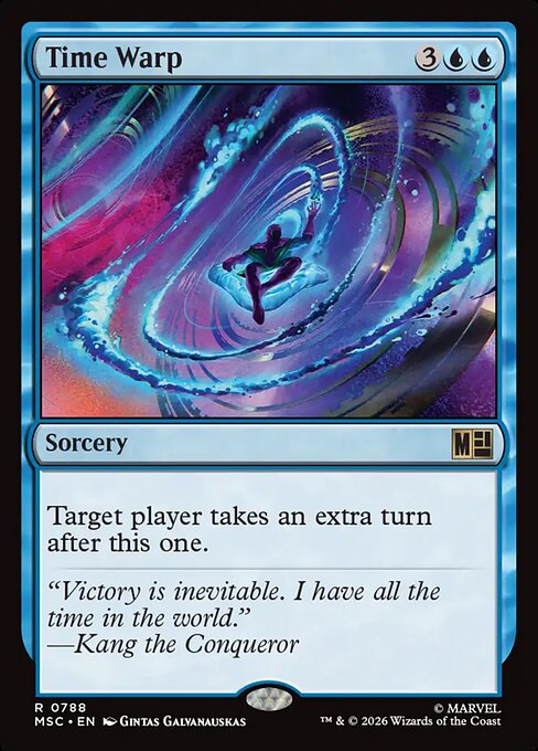 Time Warp - Marvel Super Heroes Commander MTG spoiler