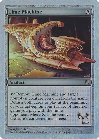 Time Machine (Alternate Foil) - MTG card - Unhinged