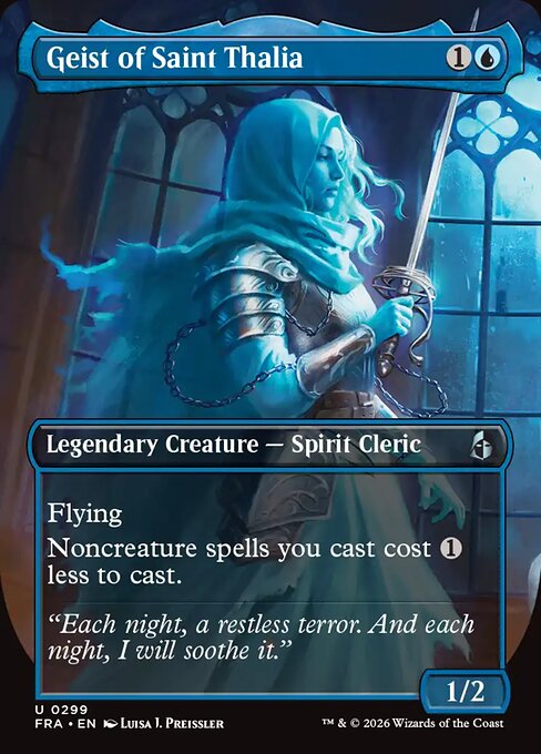 Geist of Saint Thalia - Reality Fracture MTG spoiler