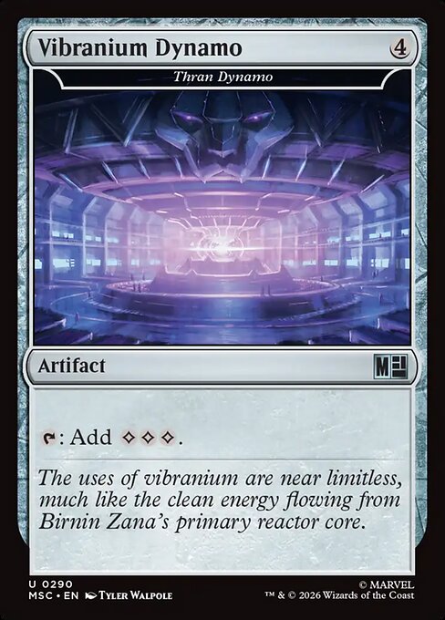Thran Dynamo - Marvel Super Heroes Commander MTG spoiler