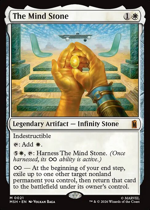 The Mind Stone - Marvel Super Heroes MTG spoiler