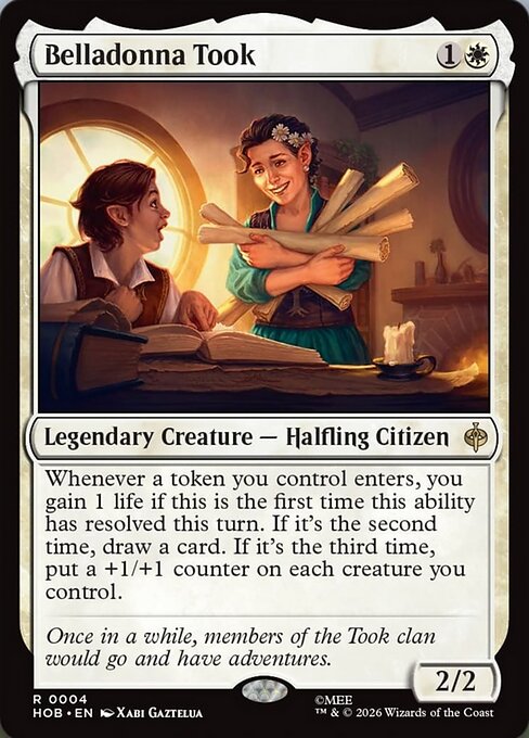 Belladonna Took - The Hobbit MTG spoiler
