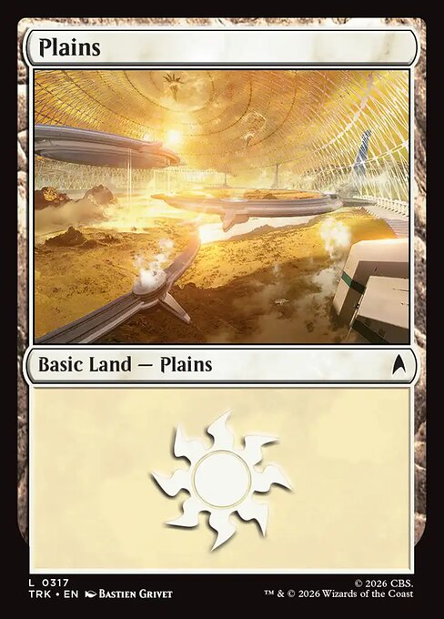 Plains - Star Trek MTG spoiler
