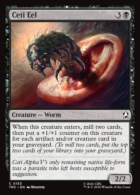 Ceti Eel - Star Trek Commander MTG spoiler
