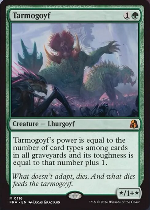 Tarmogoyf - Reality Fracture MTG spoiler