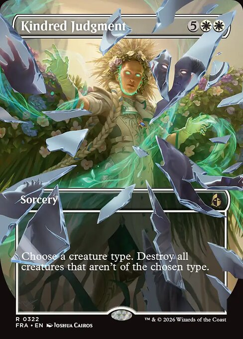 Kindred Judgment - Reality Fracture MTG spoiler