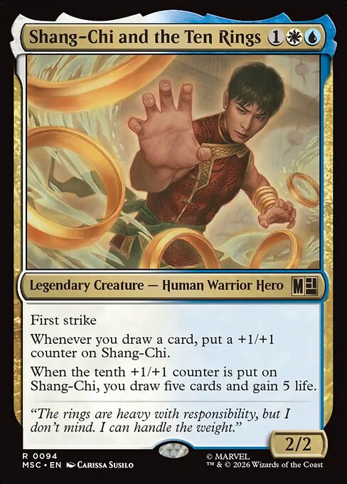 Shang-Chi and the Ten Rings - Marvel Super Heroes Commander MTG spoiler