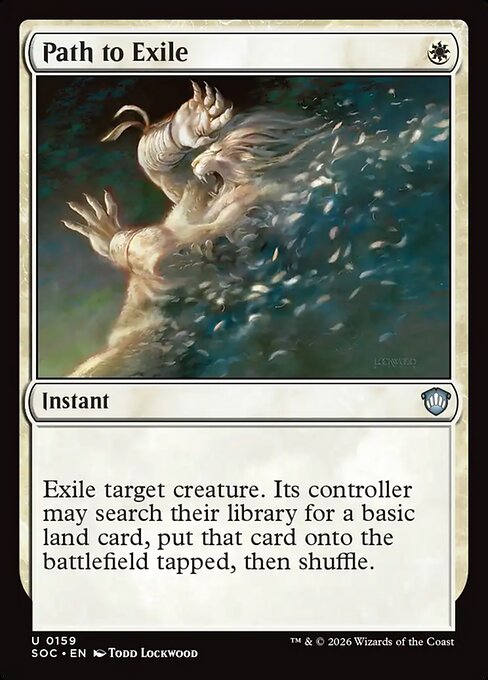 Path to Exile - Secrets of Strixhaven Commander MTG spoiler