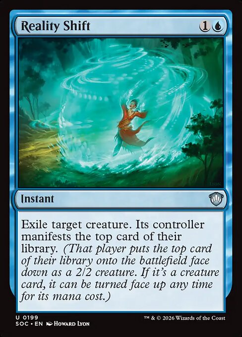 Reality Shift - Secrets of Strixhaven Commander MTG spoiler
