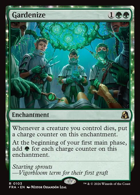 Gardenize - Reality Fracture MTG spoiler