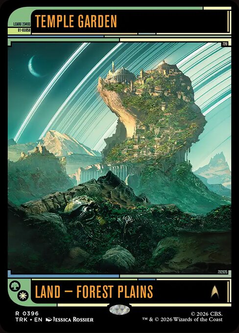 Temple Garden - Star Trek MTG spoiler