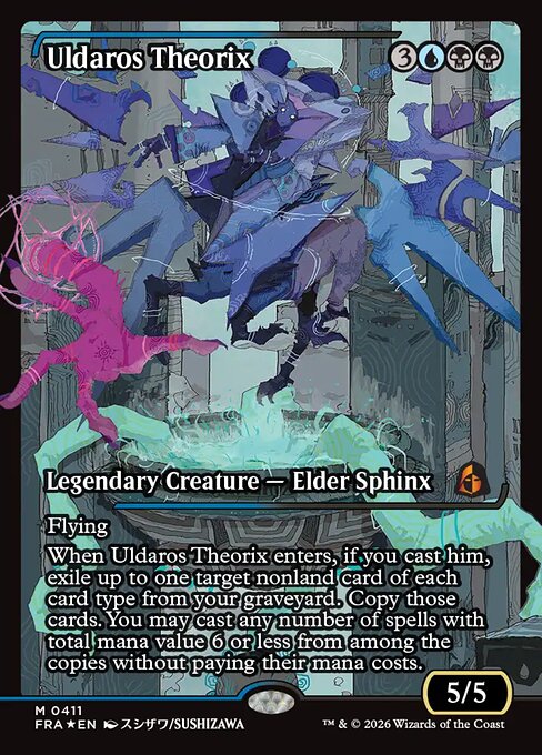 Uldaros Theorix - Reality Fracture MTG spoiler