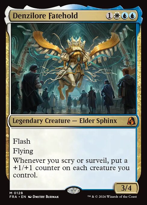 Denzilore Fatehold - Reality Fracture MTG spoiler
