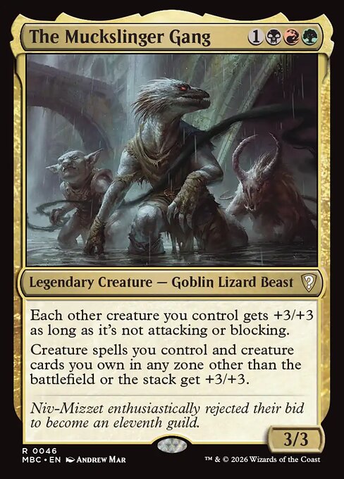 The Muckslinger Gang - Mystery Booster: Commander Edition MTG spoiler