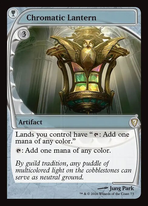 Chromatic Lantern - Mystery Booster: Commander Edition MTG spoiler