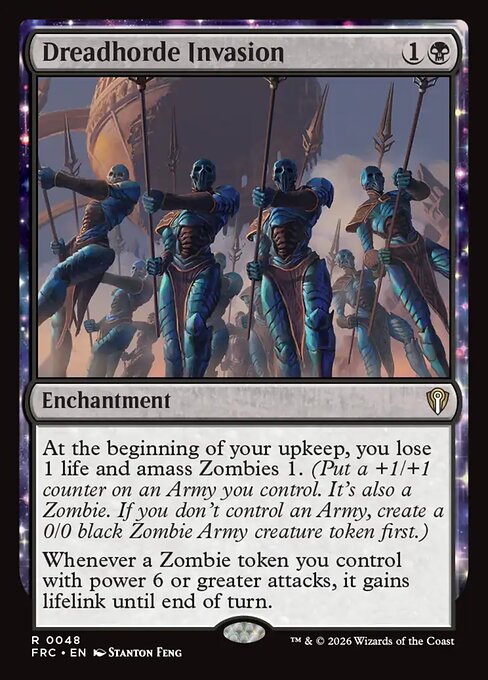 Dreadhorde Invasion - Reality Fracture Commander MTG spoiler