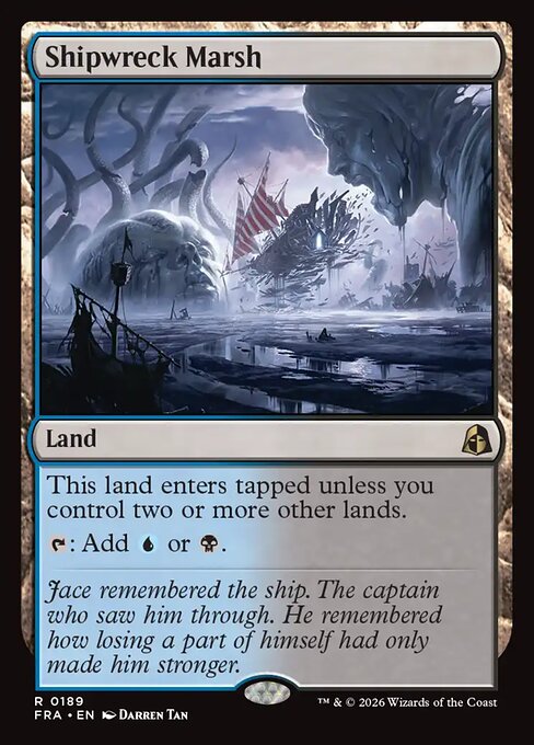 Shipwreck Marsh - Reality Fracture MTG spoiler